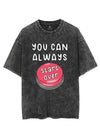 YOU CAN ALWAYS START OVER VINTAGE GYM SHIRT