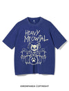 HEAVY MEOWTAL VINTAGE GYM SHIRT