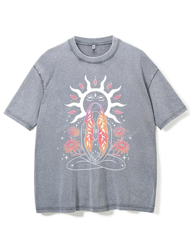 HEAVILY MEDITATED VINTAGE GYM SHIRT