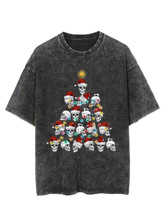 MERRY LIFTMAS SKELETON VINTAGE GYM SHIRT