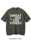 SWEAT OFF THE STRESS VINTAGE GYM SHIRT