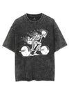 DEADLIFTING SKELETON VINTAGE GYM SHIRT