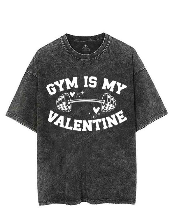 GYM IS MY VALENTINE VINTAGE GYM SHIRT