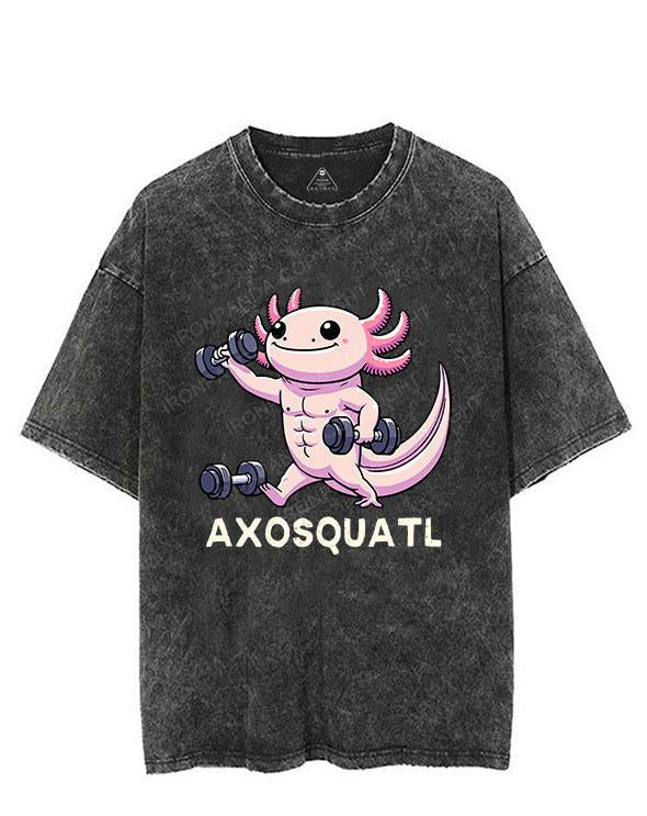 AXOSQUATL VINTAGE GYM SHIRT