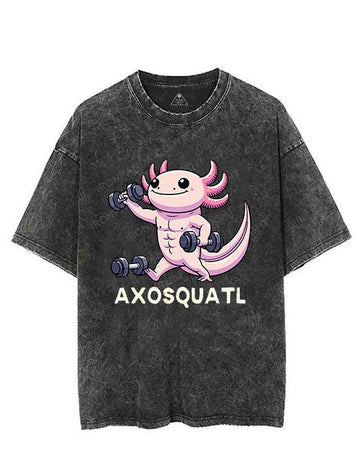AXOSQUATL VINTAGE GYM SHIRT