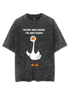 I'M NOT ANTI SOCIAL I'M ANTI STUPID VINTAGE GYM SHIRT