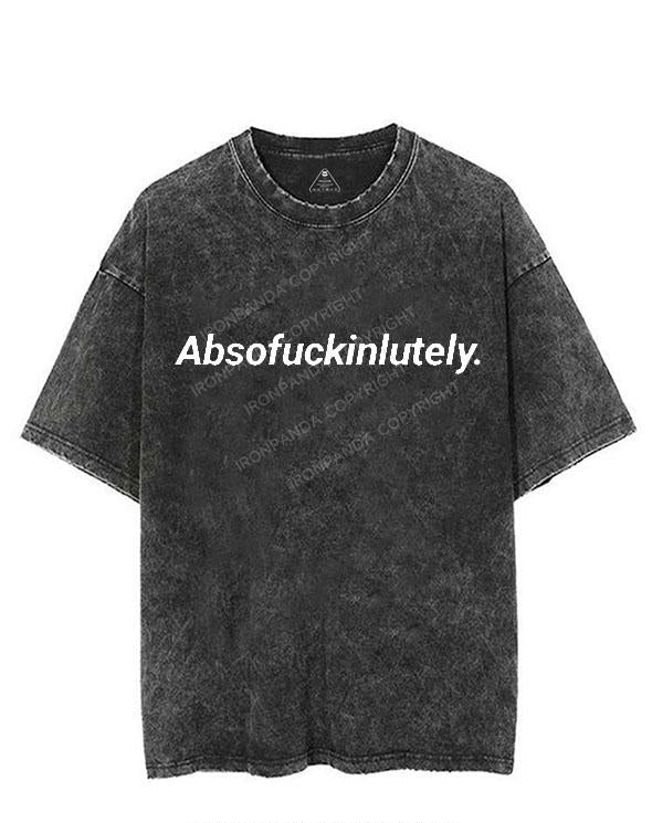 ABSOFUCKINLUTELY VINTAGE GYM SHIRT