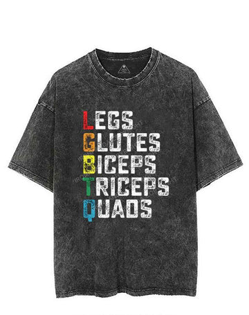 LGBTQ VINTAGE GYM SHIRT
