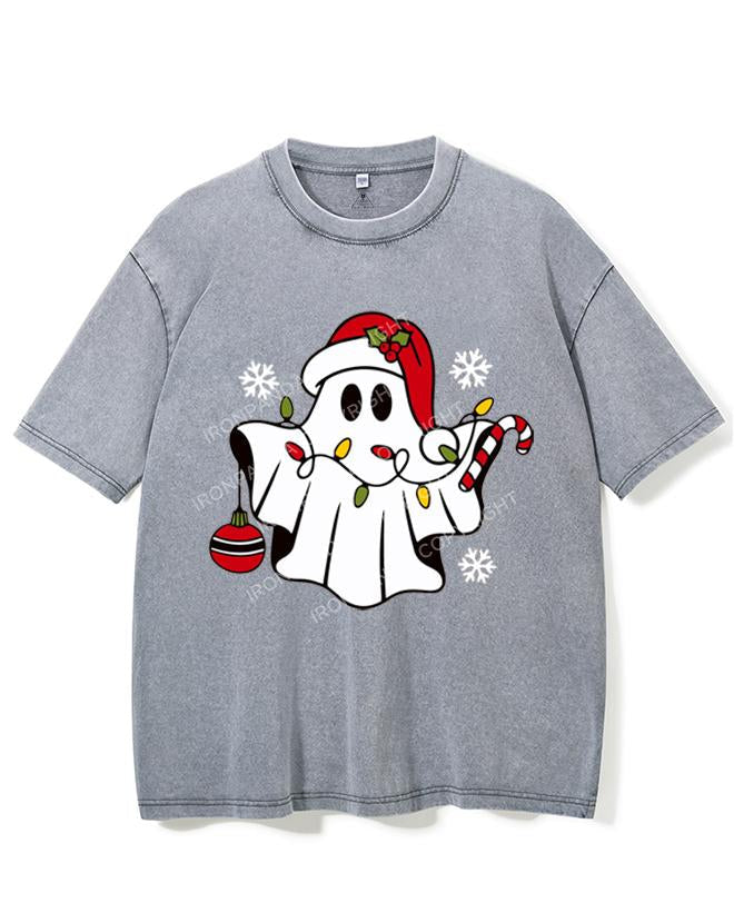 GHOSTING IN A HOLLY JOLLY MOOD VINTAGE GYM SHIRT