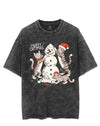 MERRY CATMAS VINTAGE GYM SHIRT