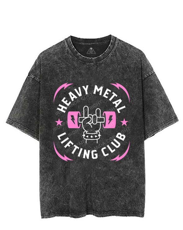 HEAVY METAL LIFTING CLUB VINTAGE GYM SHIRT