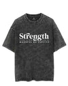 Strength Is What We Gain From The Madness we survive VINTAGE GYM SHIRT