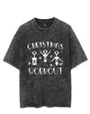 Christmas Workout VINTAGE GYM SHIRT