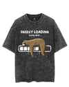 ENERGY LOADING PLEASE WAIT VINTAGE GYM SHIRT
