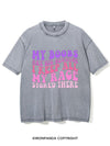 MY BOOBS ARE BIG I KEEP ALL MY RAGE STORED HERE VINTAGE GYM SHIRT
