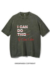 IF I DIE I DIE VINTAGE GYM SHIRT