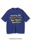NOTHING BUT REAL HUMAN EMOTIONS VINTAGE GYM SHIRT