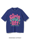 GIRLS WHO LIFT CHANGE THE GAME VINTAGE GYM SHIRT