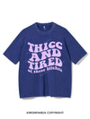 THICC AND TIRED OF THESE BITCHES VINTAGE GYM SHIRT