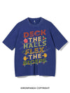 DECK THE HALLS FLEX THE BICEPS VINTAGE GYM SHIRT