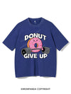 DONUT GIVE UP VINTAGE GYM SHIRT