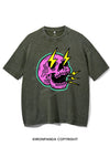 LIGHTNING SKELETON VINTAGE GYM SHIRT