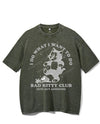 BAD KITTY CLUB CUTE BUT ANNOYING VINTAGE GYM SHIRT