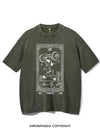 Tarot card Strength Vintage Gym Shirt