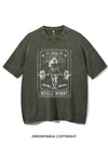 Tarot Card Muscle Mommy Vintage Gym Shirt