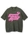 STRESSED BUT BLESSED VINTAGE GYM SHIRT