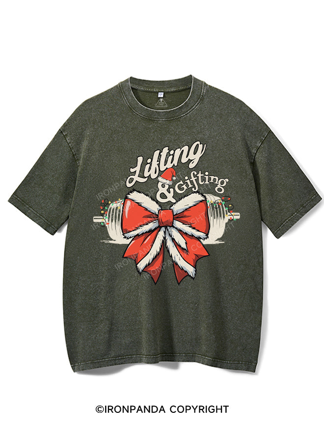 LIFTING & GIFTING VINTAGE GYM SHIRT