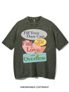 FILL YOUR OWN CUP AND LET THEM FALL IN LOVE WITH THE OVERFLOW VINTAGE GYM SHIRT