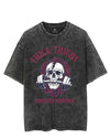 THICK THIGHS AND SLEEP DEPRIVED VINTAGE GYM SHIRT