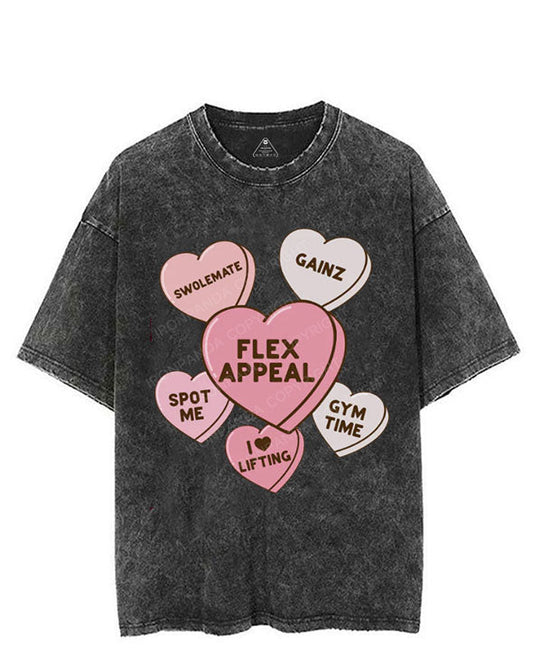 FLEX APPEAL VINTAGE GYM SHIRT