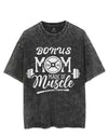 BONUS MOM MADE OF MUSCLE VINTAGE GYM SHIRT