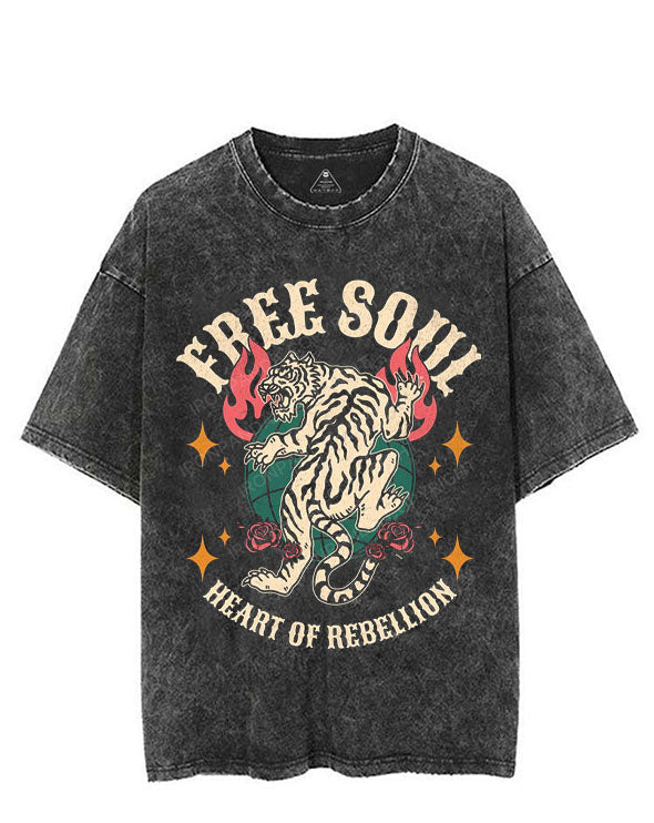 FREE SOUL VINTAGE GYM SHIRT