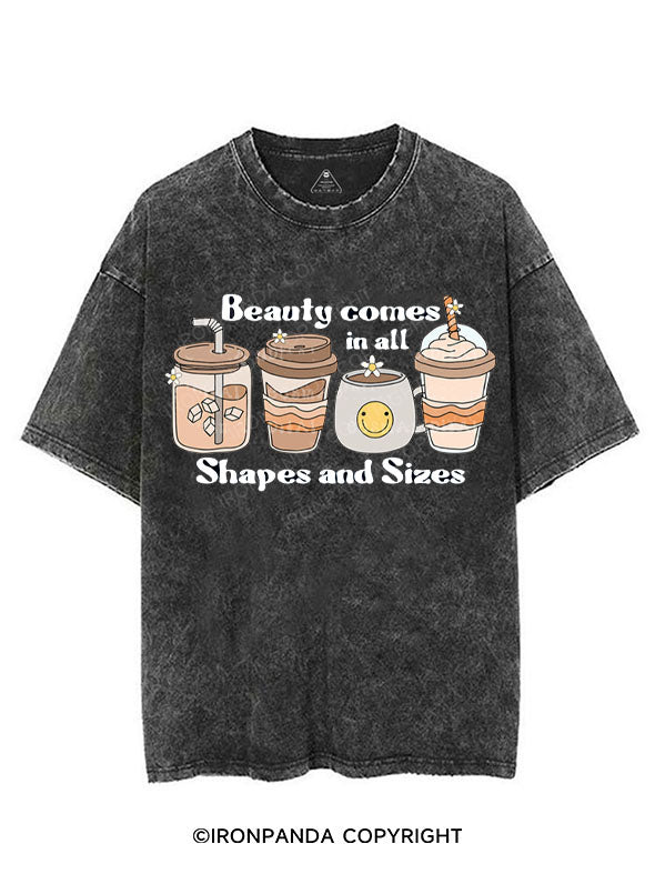 Beauty comes in all shapes and sizes VINTAGE GYM SHIRT