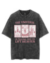 THE UNIVERSE IS TELLING YOU TO LIFT HEAVIER VINTAGE GYM SHIRT