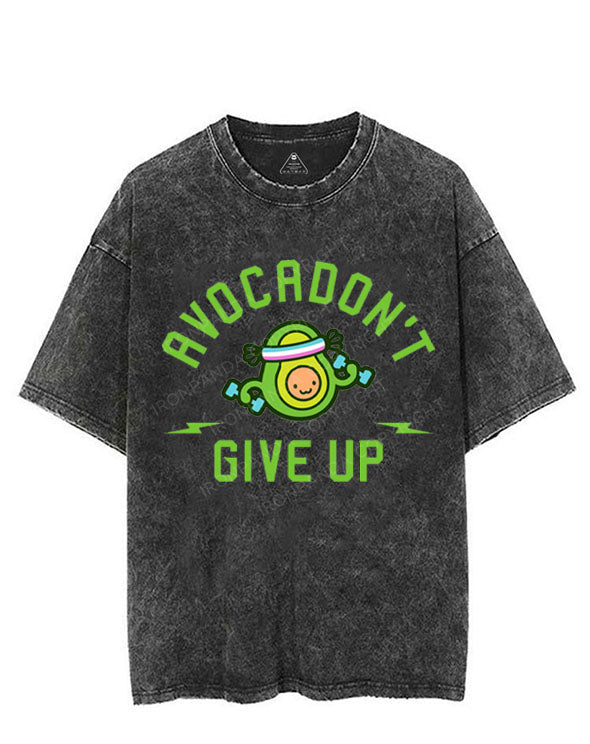 AVOCADON'T GIVE UP VINTAGE GYM SHIRT