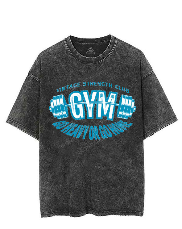 VINTAGE STRENGTH CLUB VINTAGE GYM SHIRT