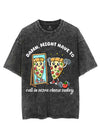 DAMN, MIGHT HAVE TO CALL IN EXTRA CHEESE TODAY VINTAGE GYM SHIRT