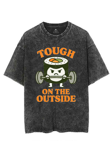 TOUGH ON THE OUTSIDE VINTAGE GYM SHIRT