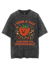 I TOOK A NAP AND NOW I'M UNSTOPPABLE VINTAGE GYM SHIRT