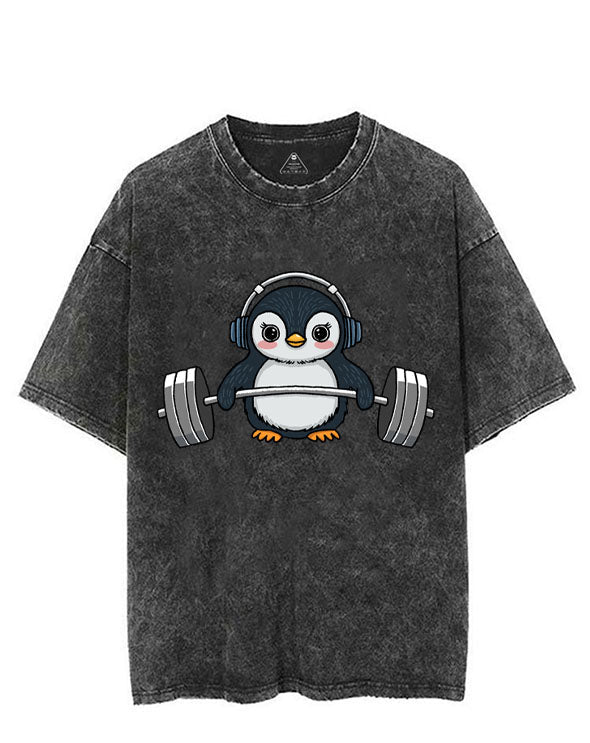 SWOLE & SOUNDTRACKED VINTAGE GYM SHIRT