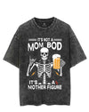 IT'S NOT A MOM BOD IT'S A MOTHER FIGURE VINTAGE GYM SHIRT