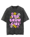 YOU GROW GIRL VINTAGE GYM SHIRT