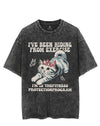 I'VE BEEN HIDING FROM EXERCISE VINTAGE GYM SHIRT