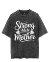 STRONG AS A Mom VINTAGE GYM SHIRT