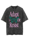 ADAPT OR RESIST VINTAGE GYM SHIRT
