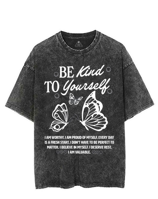BE KIND TO YOURSELF VINTAGE GYM SHIRT